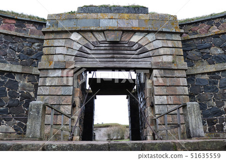 King's Gate in Suomenlinna , Helsinki, Finland. King's Gate in Suomenlinna , Helsinki, Finland. 51635559