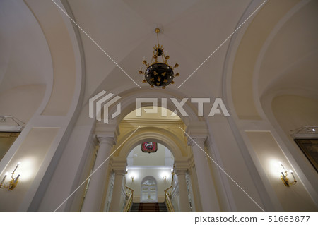 Inside the building of the Moscow City Hall, Inside the building of the Moscow City Hall, 51663877