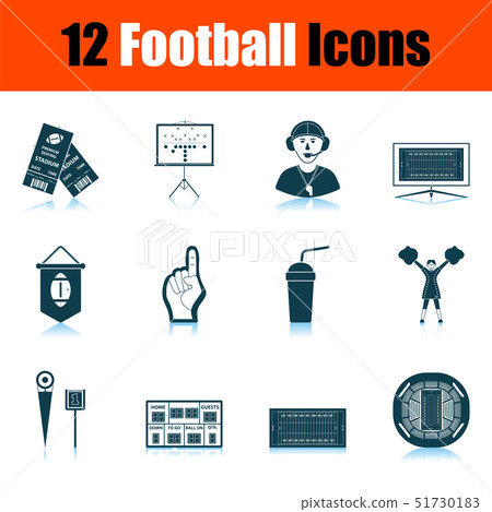 Football Icon Set Football Icon Set 51730183