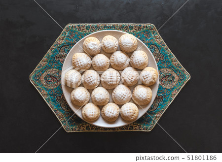 Eid muslim sweet kahk. Arabian Sweets for Ramadan  51801186