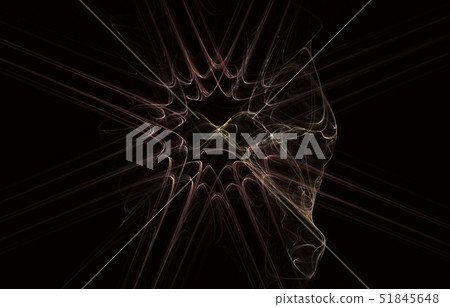 Modern glowing shape design. Energetic Light 51845648