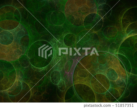 Composition of bubbles and circles and fractal 51857351