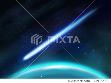 Starry sky space landscape planet Starry sky space landscape planet 51913458