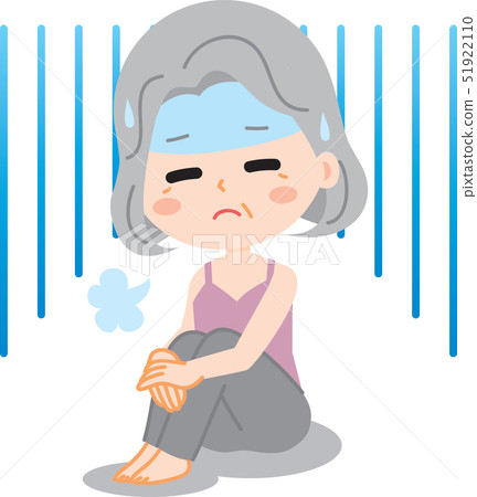 Depression senior woman Depression senior woman 51922110