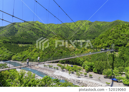 Suspension bridge of Totsukawa village Tanze Suspension bridge of Totsukawa village Tanze 52019060