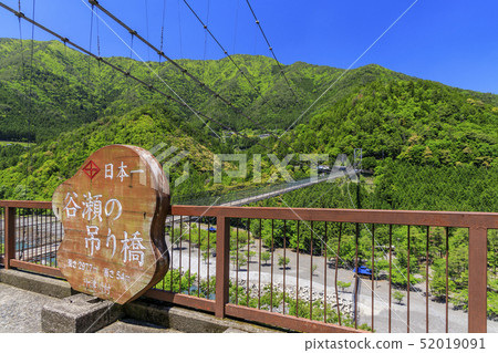 Totsukawa村Tanze的吊橋 52019091