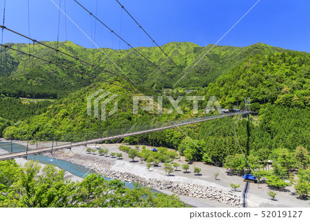 Suspension bridge of Totsukawa village Tanze Suspension bridge of Totsukawa village Tanze 52019127