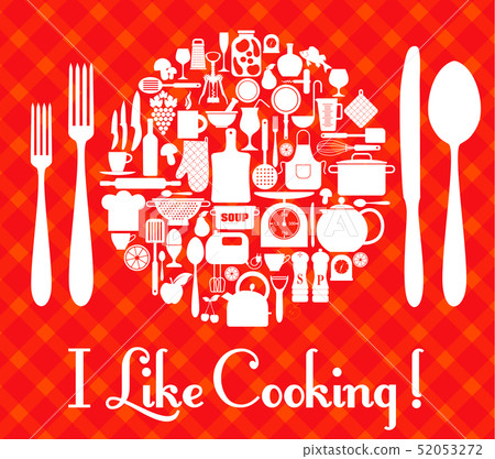 Kitchen set icons Kitchen set icons 52053272