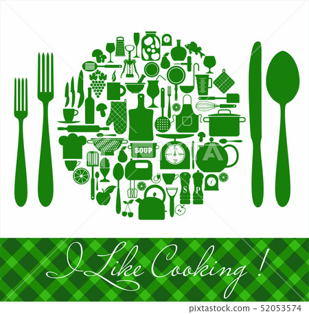 Kitchen icons set of tools Kitchen icons set of tools 52053574
