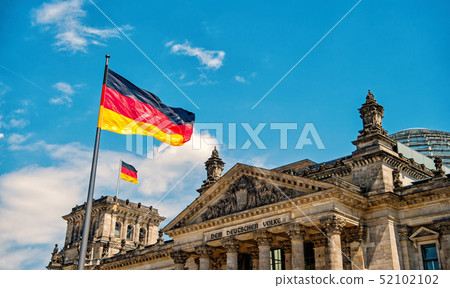 Reichstag building, seat of the German Parliament 52102102