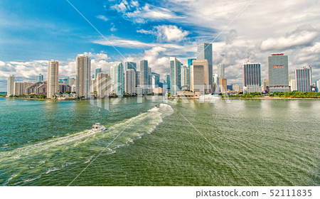Miami dawntown, USA. view of Miami downtown Miami dawntown, USA. view of Miami downtown 52111835