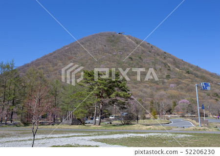 Haruna Fuji seen from Lake Haruna 52206230