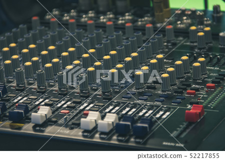 Television set professional audio mixer Television set professional audio mixer 52217855