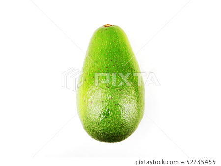 Fresh Avocado Against White Background Fresh Avocado Against White Background 52235455