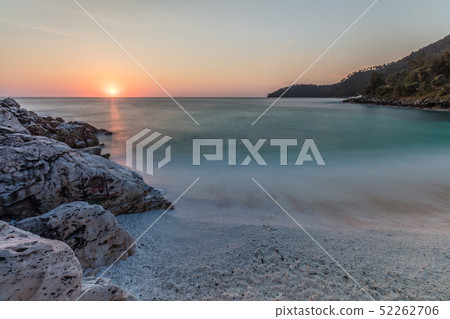 Marble beach (Saliara beach), Thassos Islands, 52262706