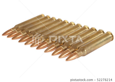 The 5.56x45mm NATO rimless cartridge  52278214