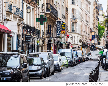 Paris street corner Paris street corner 52387553