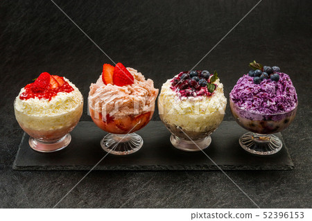 Shaved ice in Asia Shaved ice that Asian fruit Shaved ice in Asia Shaved ice that Asian fruit 52396153