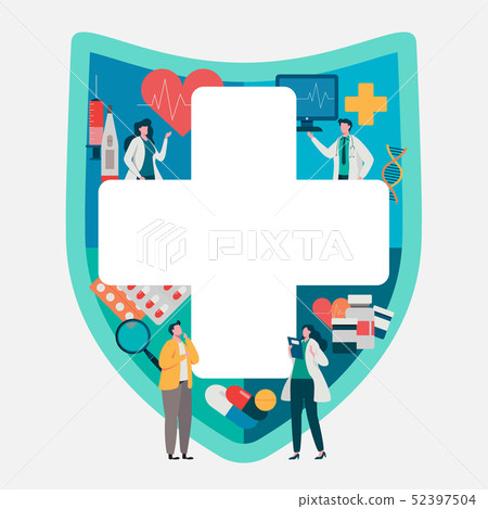 Patient consultation to the doctor. Health care  52397504