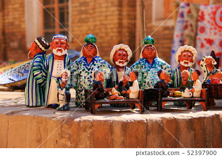 Central Asia Silk Road Trip Uzbekistan Khiva Souvenir Shop 52397900