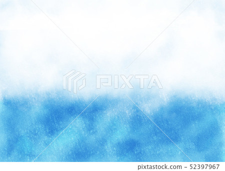 水彩_天空 水彩_天空 52397967