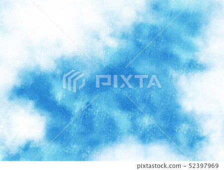 水彩_天空 水彩_天空 52397969