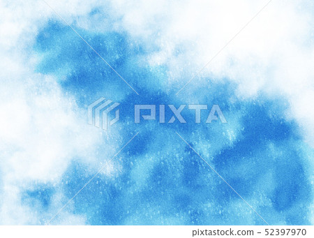 水彩_天空 水彩_天空 52397970