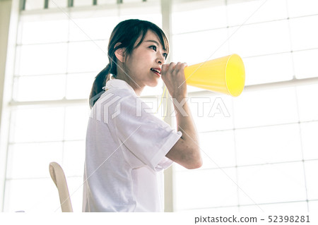 Pool guard woman Pool guard woman 52398281