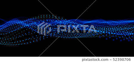 Abstract big data futuristic light wallpaper background design. Science dark pattern with structure Abstract big data futuristic light wallpaper background design. Science dark pattern with structure 52398706