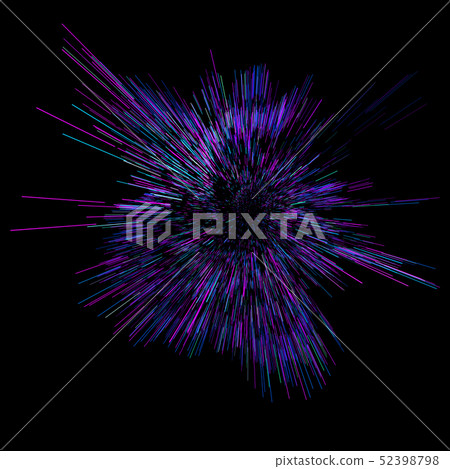Abstract big data background wallpaper design. Motion pattern texture with shine colorful lines and 52398798