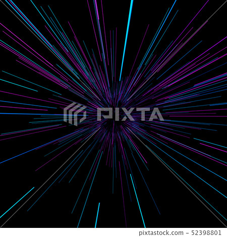 Abstract big data background wallpaper design. Motion pattern texture with shine colorful lines and 52398801