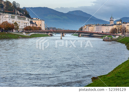 View of Salzburg and Salzach river, Hohensalzburg View of Salzburg and Salzach river, Hohensalzburg 52399129