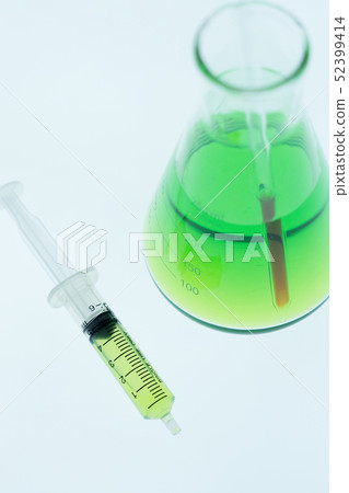 Syringe containing the chemicals contained within Syringe containing the chemicals contained within 52399414