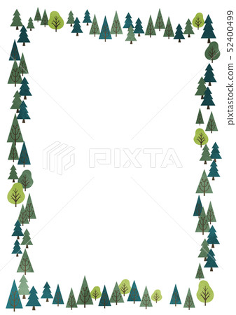 Forest frame square - Stock Illustration [52400499] - PIXTA