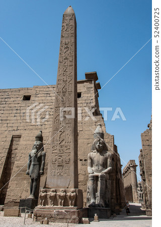 Remining Obelisk of Ramses At The Temple Of Luxor Egypt Remining Obelisk of Ramses At The Temple Of Luxor Egypt 52400725