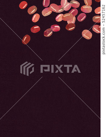 水彩豆天藍色的紋理拼貼畫 水彩豆天藍色的紋理拼貼畫 52457162