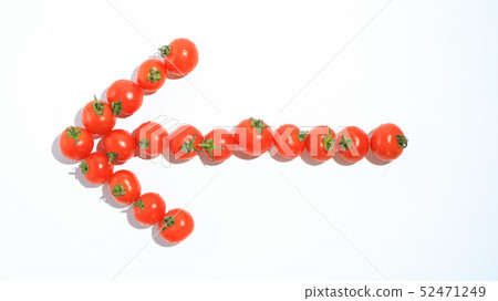 迷你番茄的箭頭（左） 52471249