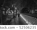 黑白照片電桿 52506235