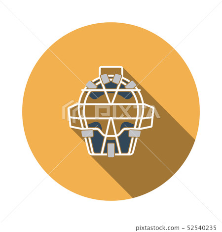Baseball Face Protector Icon Baseball Face Protector Icon 52540235