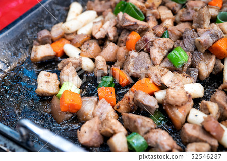 Black pork steet food black pork steet food black pork steet food Black pork steet food black pork steet food black pork steet food 52546287
