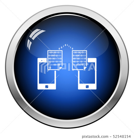 Exchanging Data Icon - Stock Illustration [52548154] - PIXTA