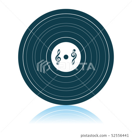 Analogue Record Icon Analogue Record Icon 52556441