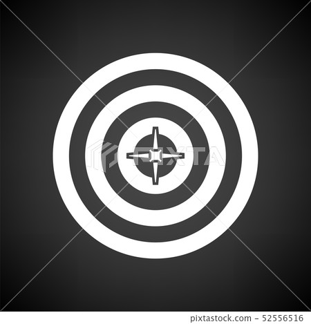 Target With Dart In Center Icon Target With Dart In Center Icon 52556516