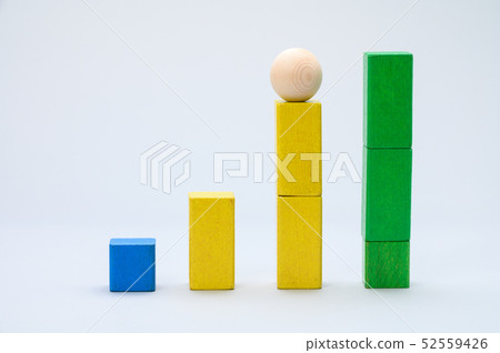 Building Blocks Tsumiki Graph Colorful Design Material 52559426