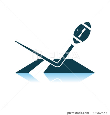 American Football Touchdown Icon American Football Touchdown Icon 52562544