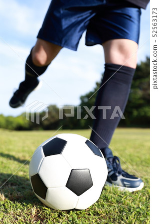 Soccer (Sports Movement Ball Games Exercise Diet Training Copy Space Ball) 52563173