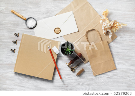 Retro stationery set Retro stationery set 52579263