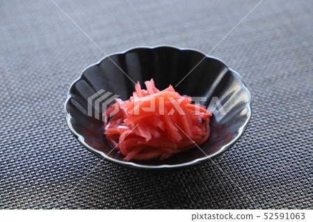 紅醃姜 紅醃姜 52591063