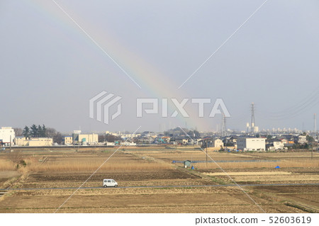 Rainbow after rain Rainbow after rain 52603619