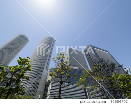 Building district in front of Nagoya station Building district in front of Nagoya station 52604792